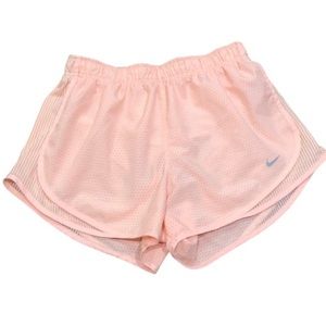 Nike Dri Fit Temp Cool High Waisted High Rise 3” Running Shorts Size Medium Pink